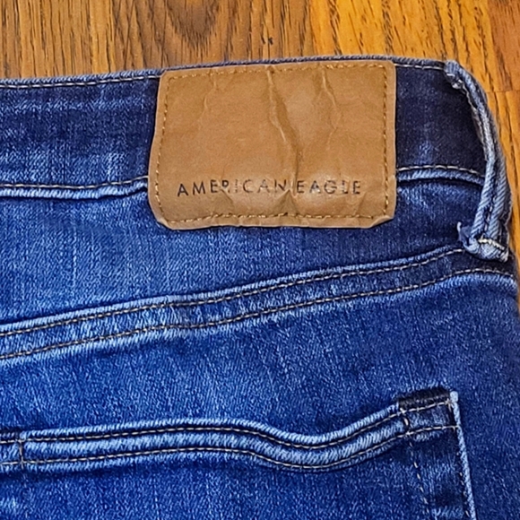 American Eagle 30x30 Men's Dark Wash Jeans - Slim Fit, Casual Comfort - Picture 10 of 10